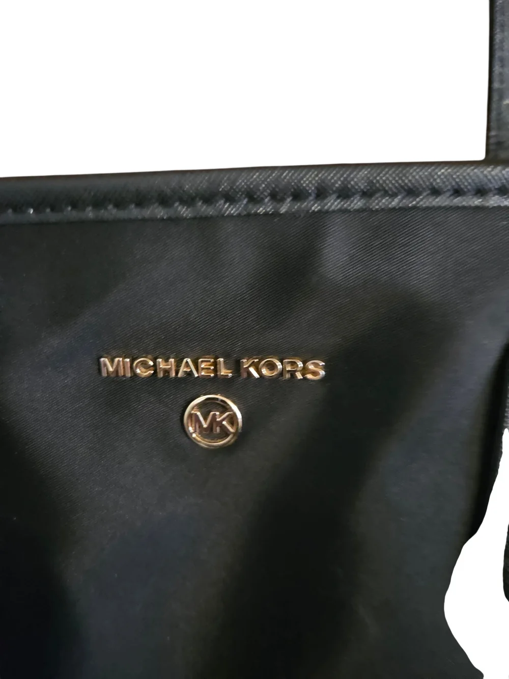 Michael Kors Black Tote Bag with  Charms PREOWNED